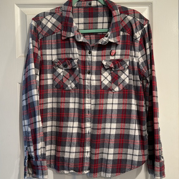 Rolling Stones flannel shirt - Picture 3 of 4
